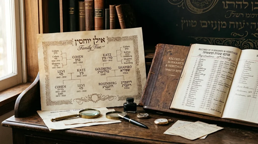 common jewish last names