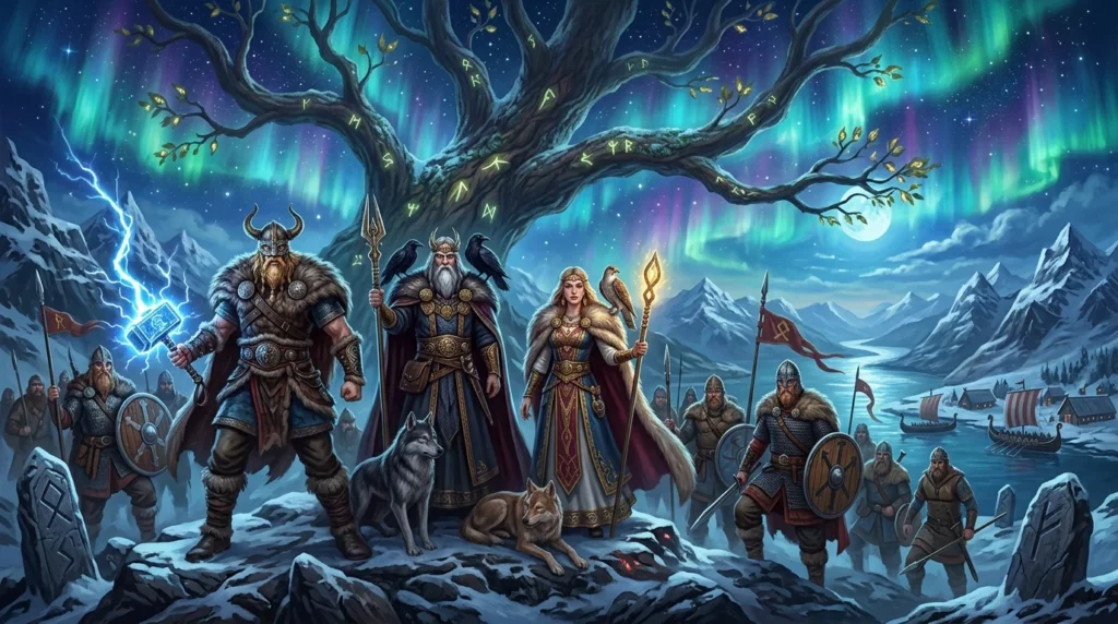 norse mythology names