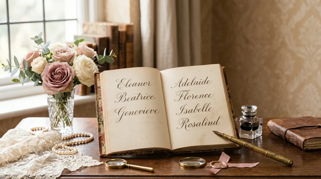 elegant vintage girl names