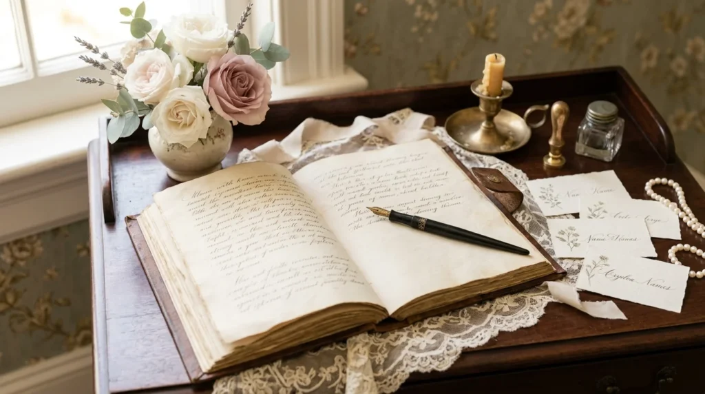 elegant vintage girl names