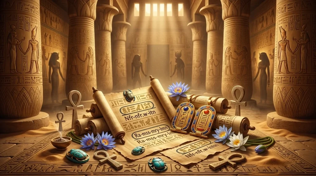 ancient egyptian names