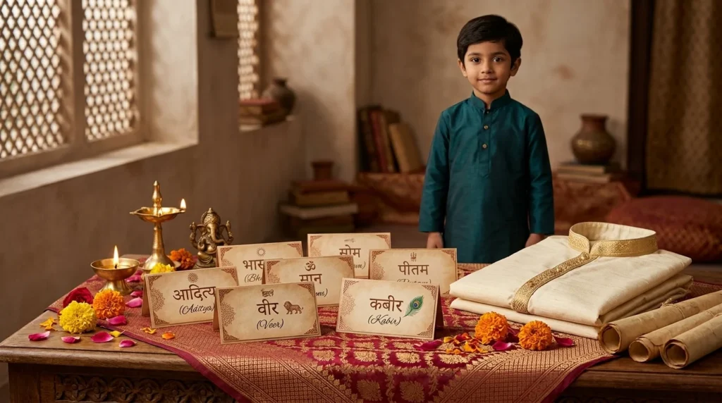 indian names male