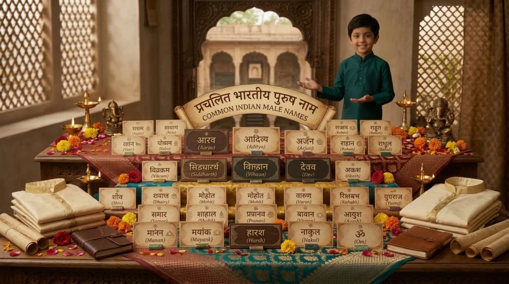 indian names male